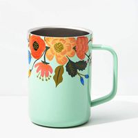 Mint Lively Floral Mug