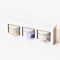 Spring Floral Votive Set