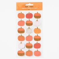 Pumpkin Glitter Stickers