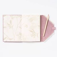 Blush Fold Over Journal & Pencil