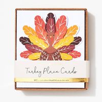 Turkey Feather Place Cards