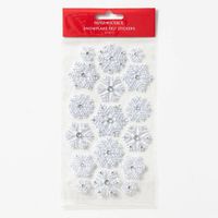 Snowflake Felt Stickers