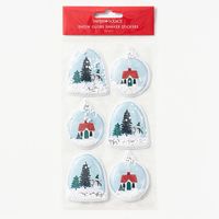 Snow Globe Shaker Stickers