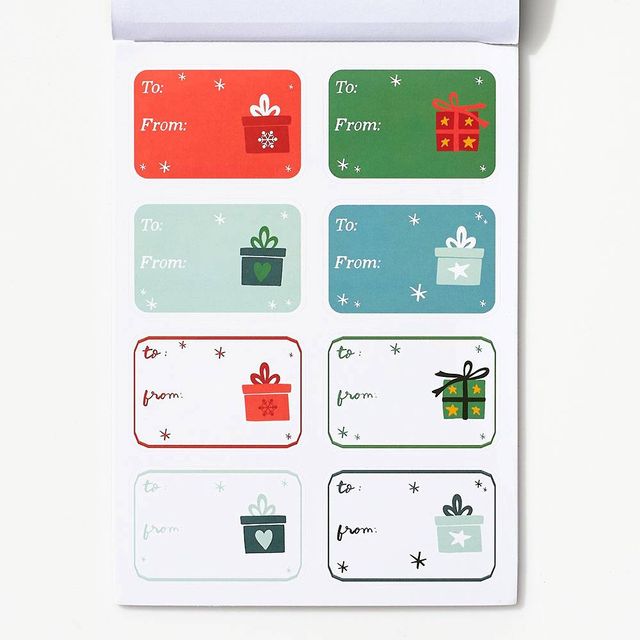 Holiday Presents Gift Tag Label