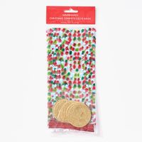 Christmas Confetti Cellophane Bags