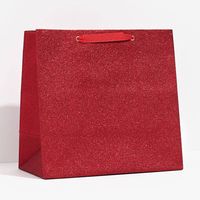 Red Glitter Gift Bags