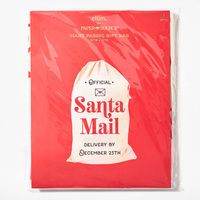 Santa Mail Canvas Bag