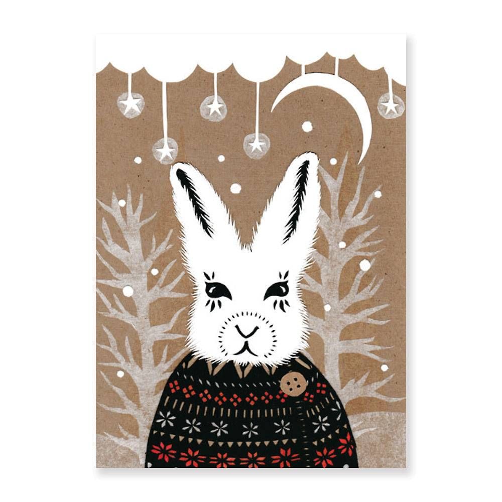 Animals In Sweaters Holiday Card Set