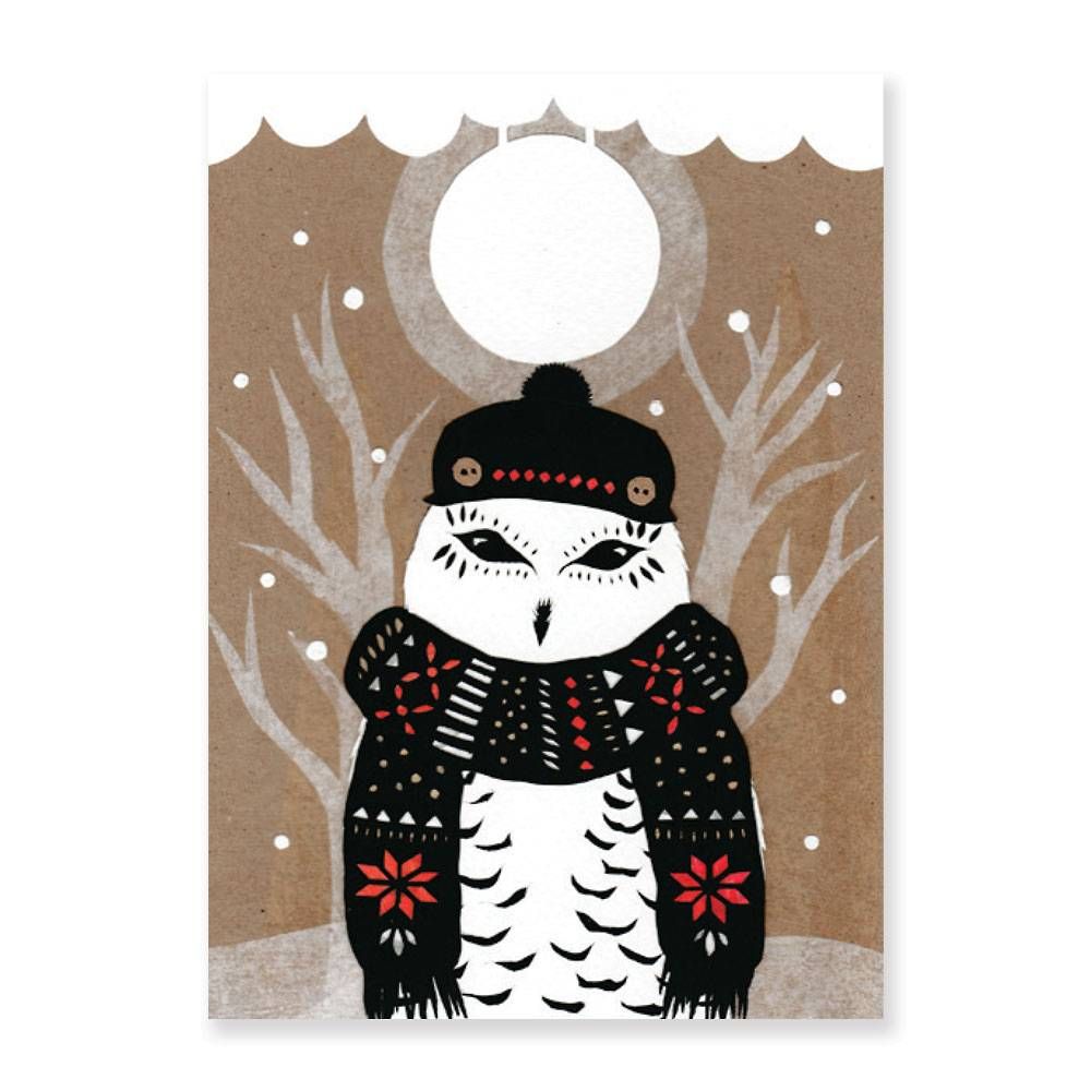 Animals In Sweaters Holiday Card Set