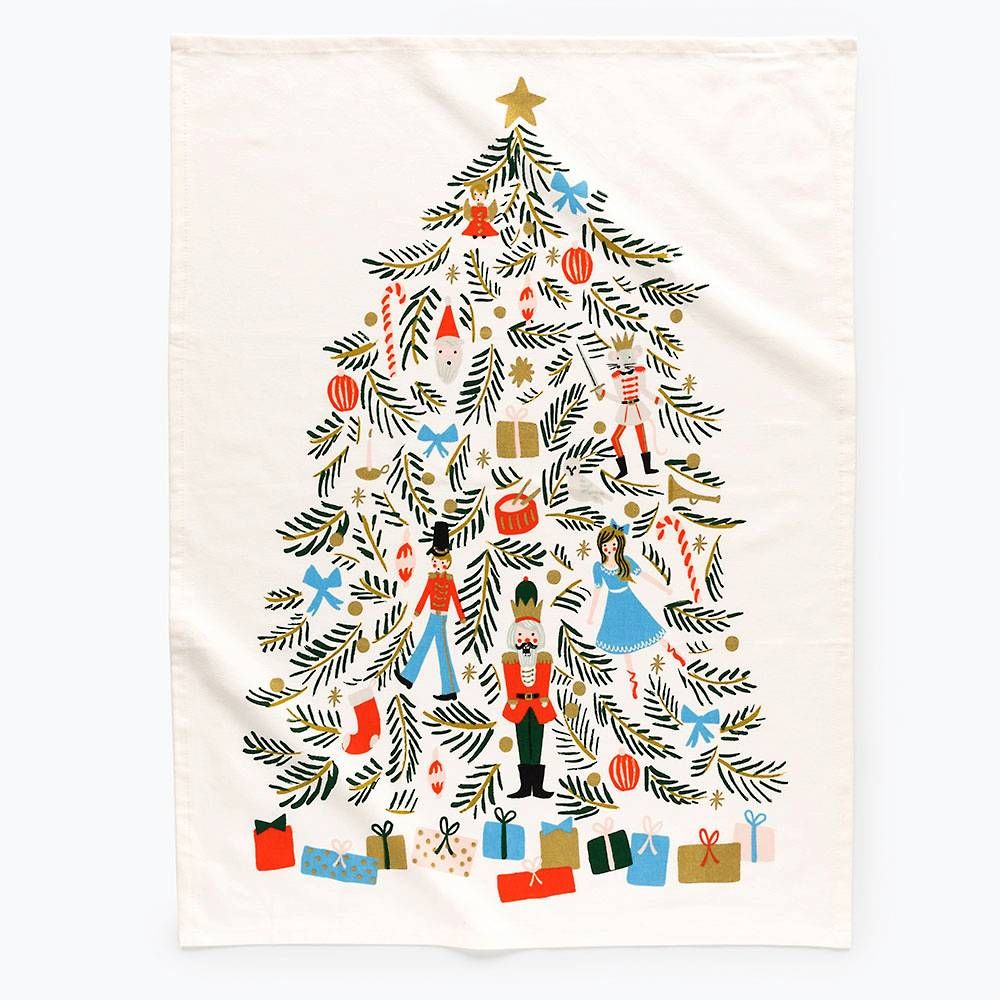 Nutcracker Tea Towel