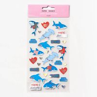 Shark Valentine Stickers