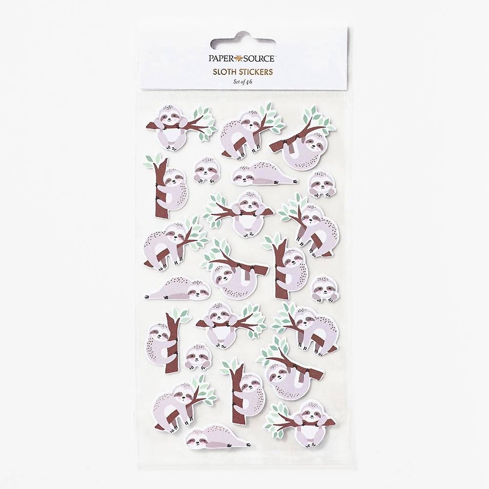 Sloth Stickers