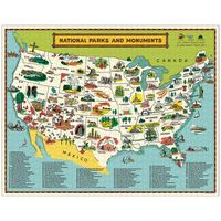 National Parks Map Puzzle