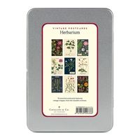 Herbarium Vintage Postcard Set