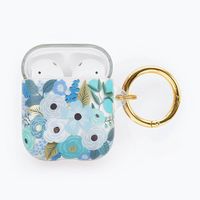 Blue Garden Party Airpod Case