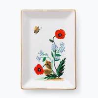 Poppy Botanical Trinket Dish