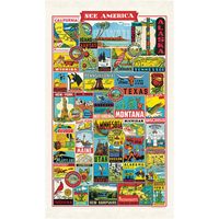 See America Tea Towel