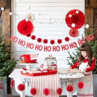 Red & White Table Runner