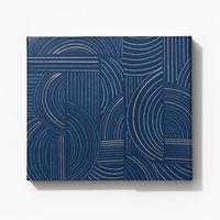 Navy Foil Sticky Note Organizer