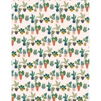 Plant Life Stone Wrapping Paper