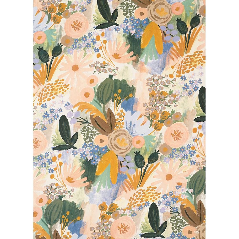 Luisa Floral Flat Wrap