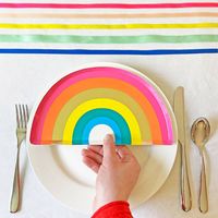 Rainbow Plates