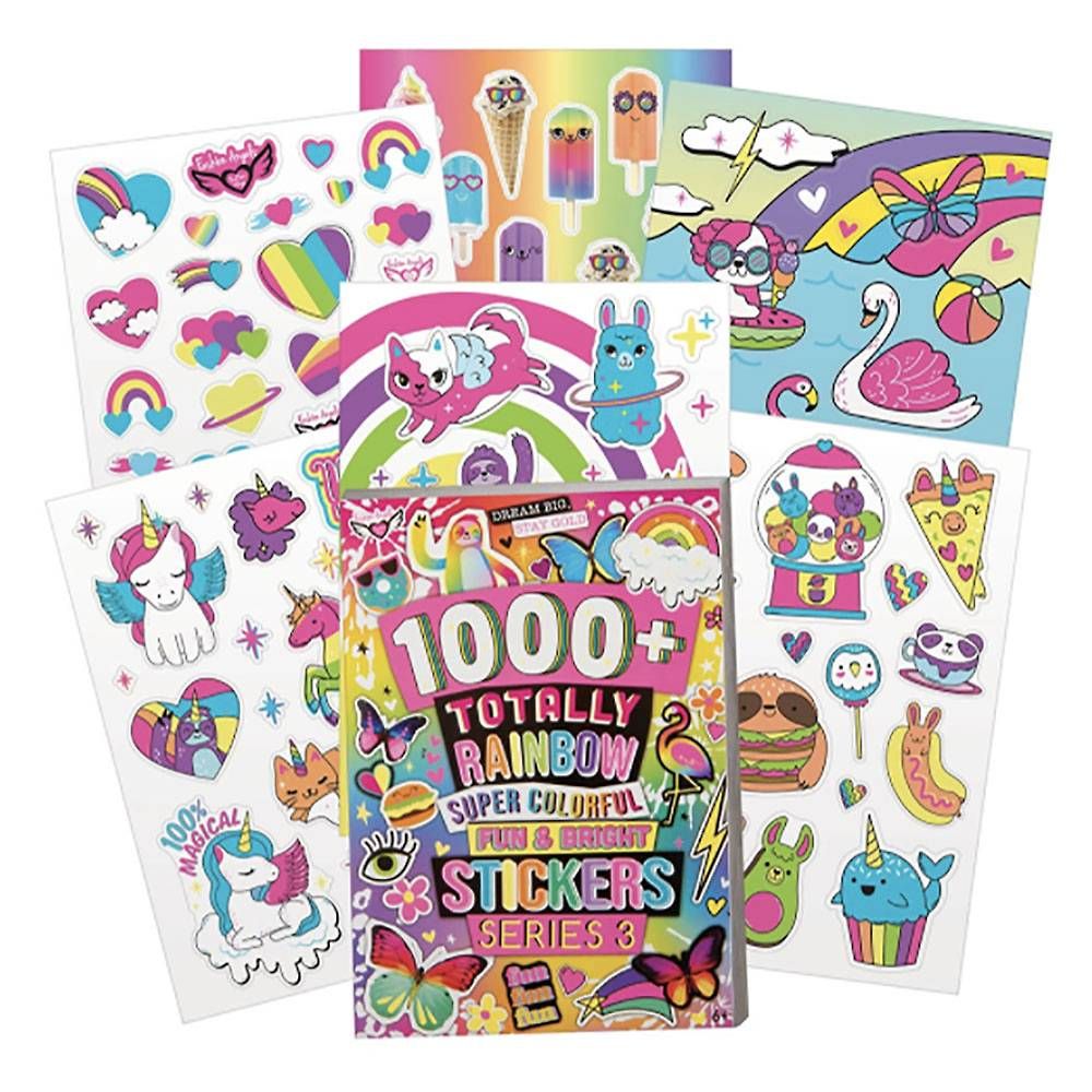 1000+ Totally Rainbow Sticker Book
