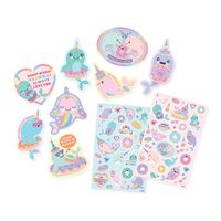 Nom Nom Narwhal Scented Stickers