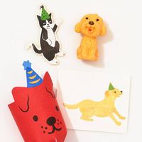 Cat & Dog Party Crackers