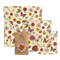 Floral Meadow Wax Wrap Set