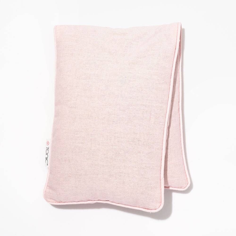 Pink Luxe Linen Heat Pillow