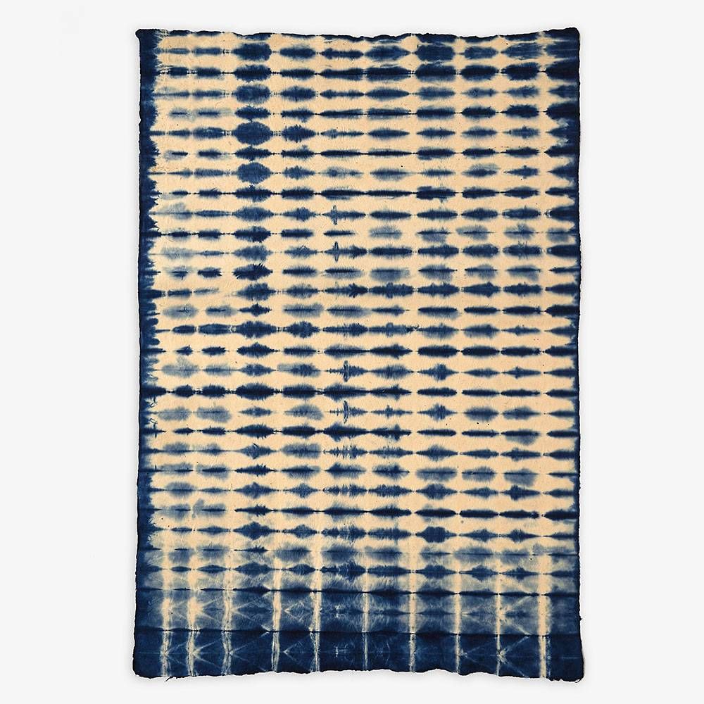 Shibori Blue Handmade Paper
