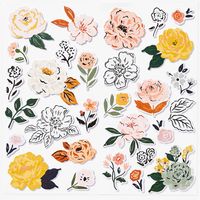 Thickers Bouquet Flower Stickers