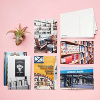 Bookstore Postcard Set