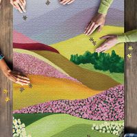 Colorful Hills Puzzle