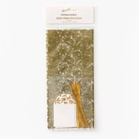 Gold Vines Cellophane Bags