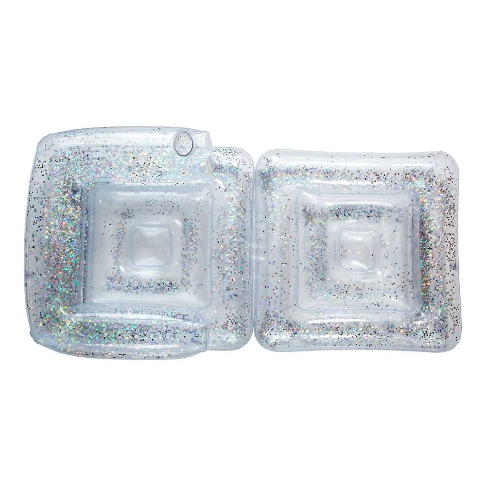 Holographic Glitter Inflatable Pool Chair