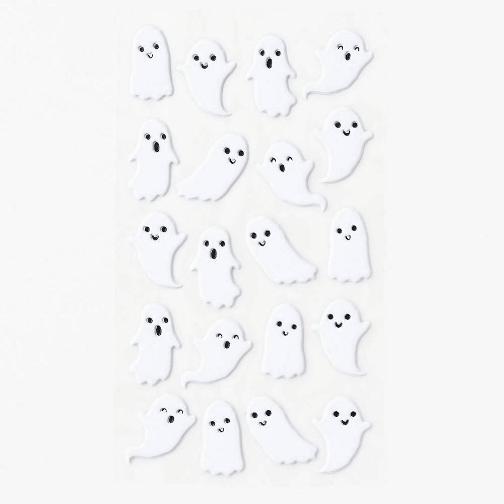 Ghost Puffy Stickers
