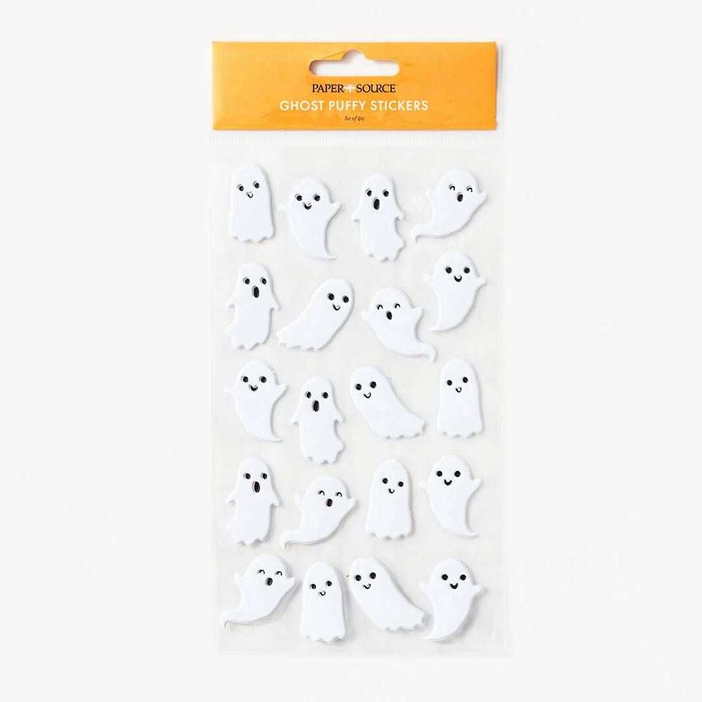 Ghost Puffy Stickers
