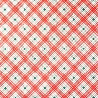 Christmas Tartan Plaid Stone Wrapping Paper