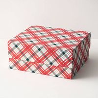 Christmas Tartan Plaid Gift Boxes