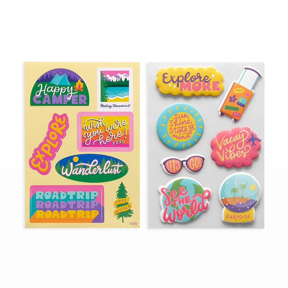 Wanderlust Sticker Book
