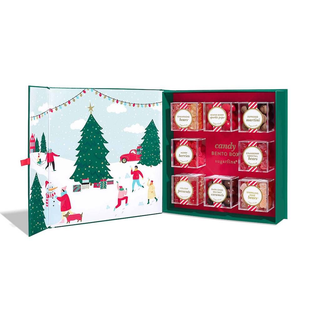 Winter Village Candy Bento Box