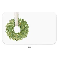 Mini Classic Wreath Holiday Card Set