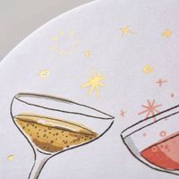 Champagne Coasters