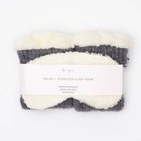 Oversized Sleep Mask & Sock Set