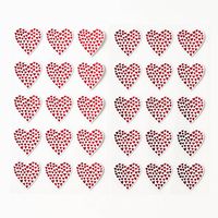 Red Mini Heart Stickers