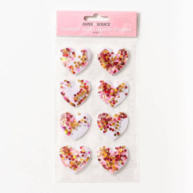 Paper Source Felt Heart Stickers