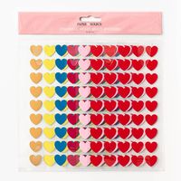 Colorful Heart Multi Sheet Stickers