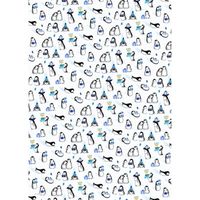 Hanukkah Penguins Wrapping Paper